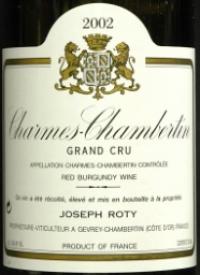 2002 Roty Charmes Chambertin Tres Vieilles Vignes